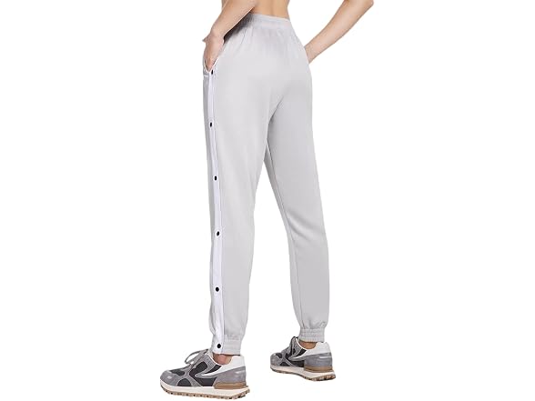 Xbtclxebco Women (S) Side Split Snap Button Pants