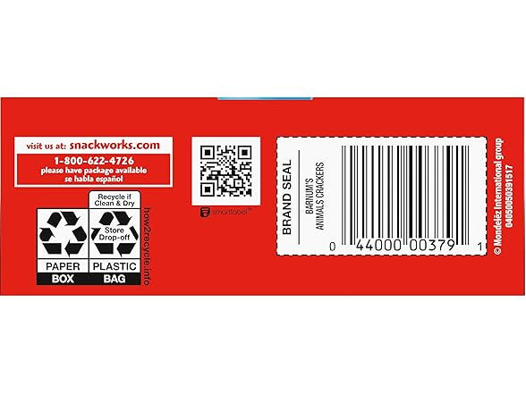 BARNUM'S Original Animal Crackers, 2.1 oz