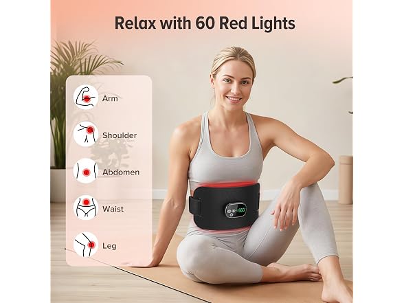 WoloyHeatie Cordless Red Light Therapy