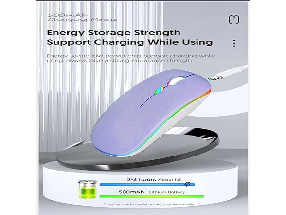 Slim Portable Bluetooth Mice 3-Pack