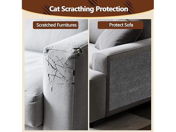 WAWINY Cat Scratch Furniture Protector