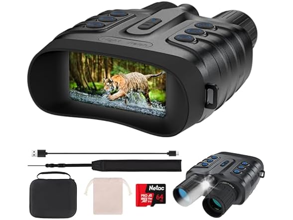 JAMIZY Night Vision Goggles 4K Full-Color