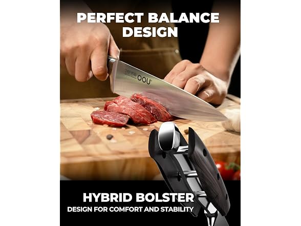 2025 Kitchen Knife Set with Block
