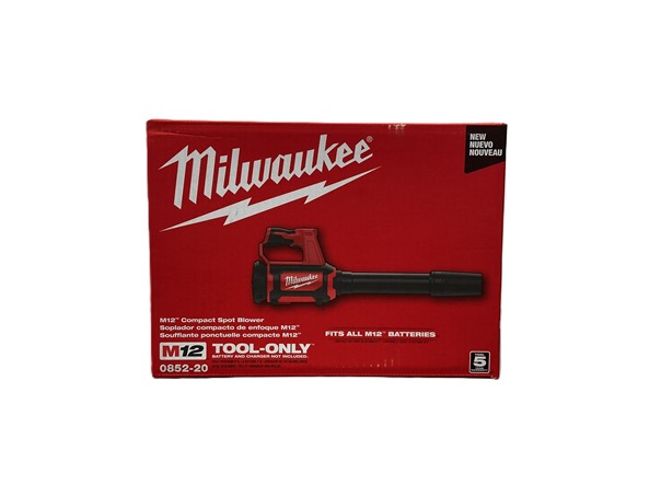 Milwaukee 0852-20 M12 Compact Spot Blower - Gallery 4