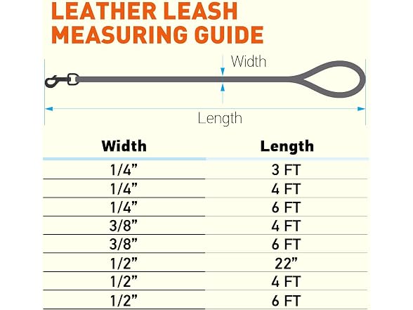 Dogline Rolled Leather Dog Leash - for Small