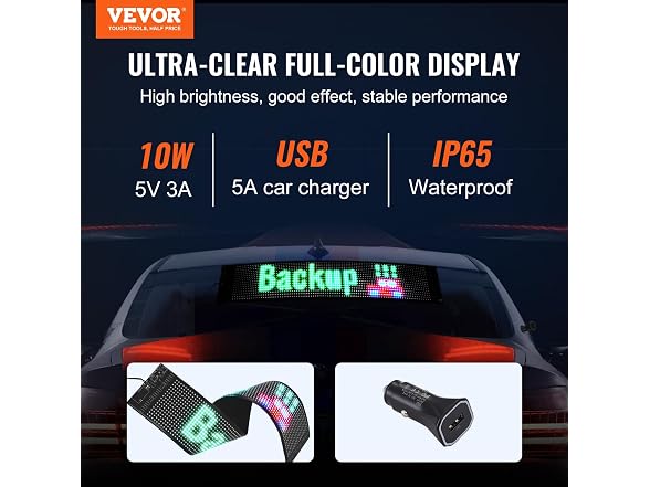 Programmable LED Sign, P6 Full Color LED