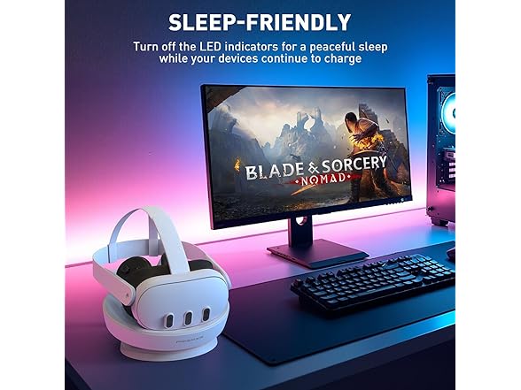 PRISMXR Carina D1 Magnetic Charging Dock | Quest 3