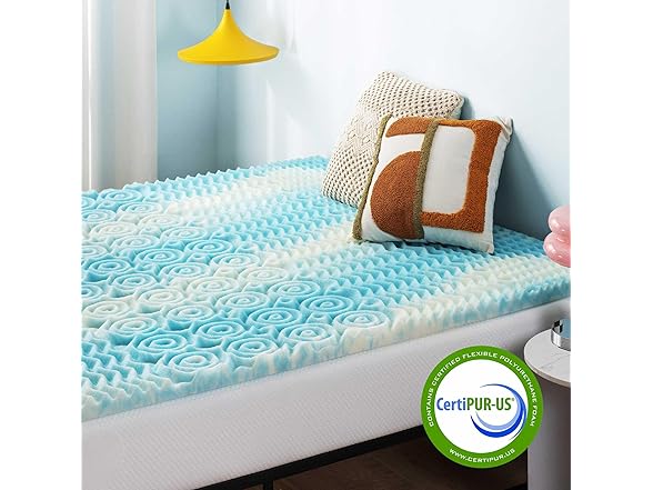 Best Price Mattress 2" Twin Gel Foam Topper