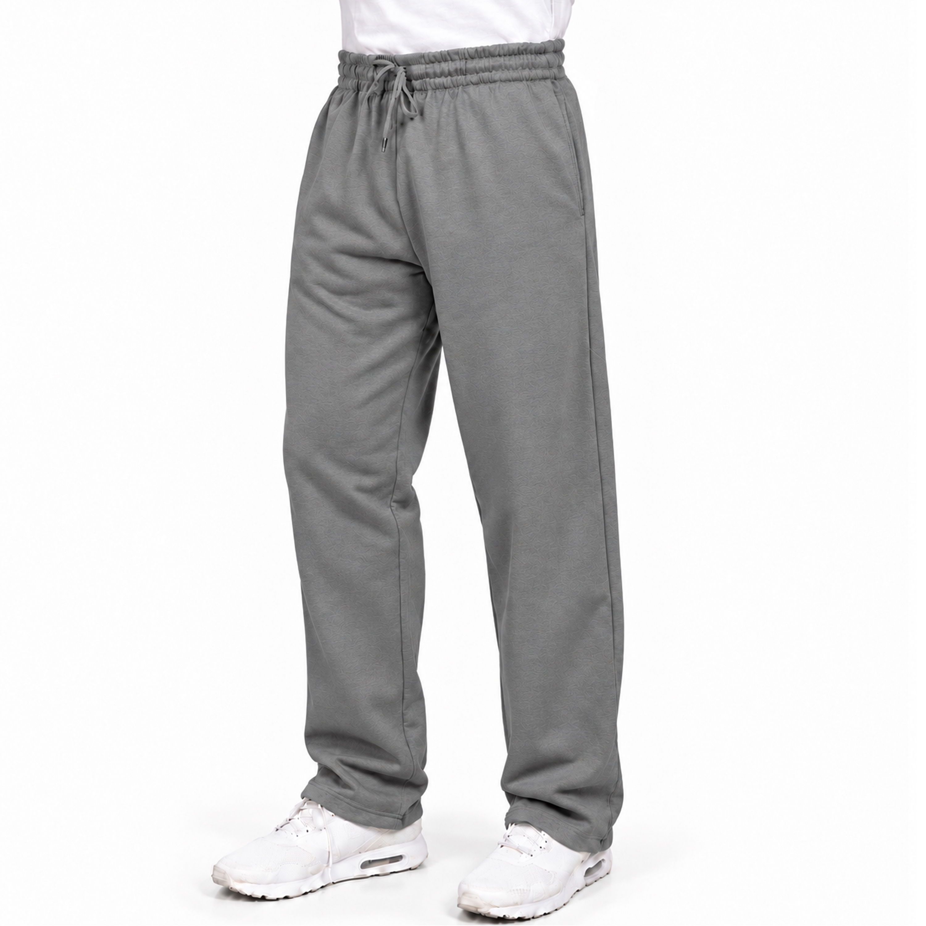 4Pk Mens Open Bottom Sweatpants - Gallery 23