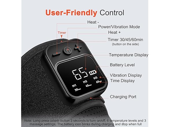 KlugPop Knee Massager with Heat