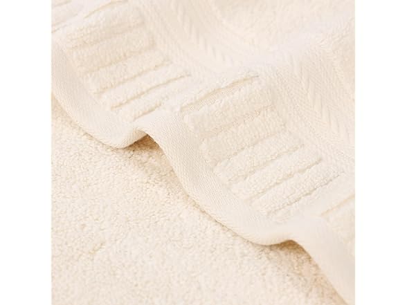 Superior 6PC Venice Zero Twist Cotton Towels