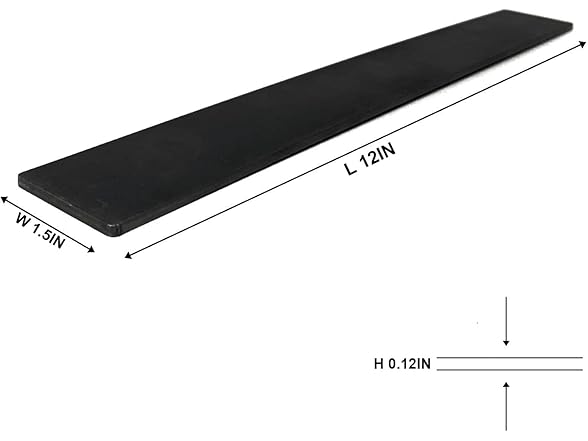 SALUINOKI 15N20 Steel Flat Stock Bar 