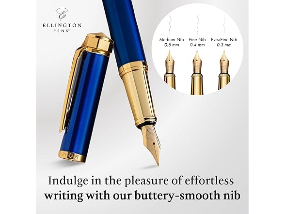 Ellington Pens Luxury Fountain Pen Set