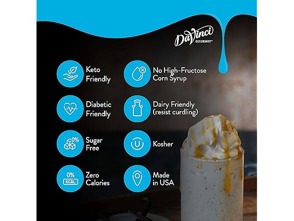 Da Vinci Sugar Free Hazelnut, 25.4oz