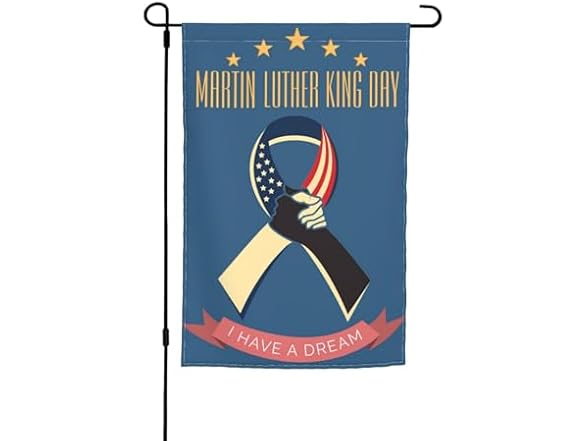 MLK I Have A Dream Garden Flag 12x18