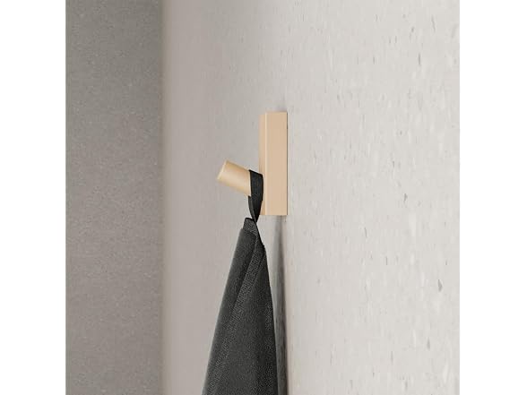 Swiss Madison Monaco Concrete Bathroom Robe Hook, Sand