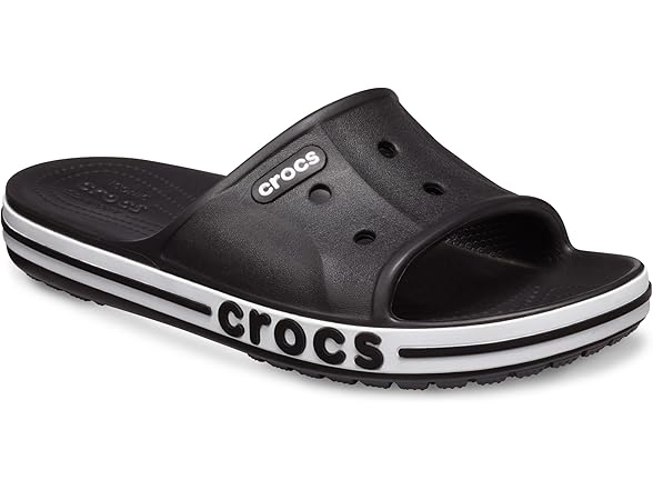 Crocs Bayaband Unisex Slide Black/White