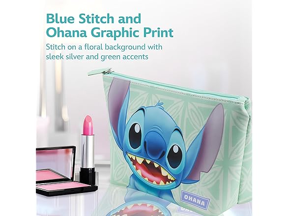 FUL Disney Women's Stitch Makeup Bag