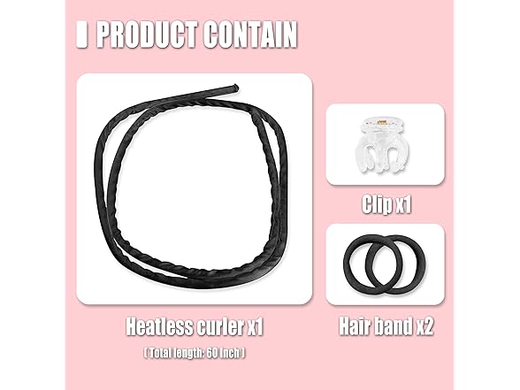 Pinkiou Heatless Curlers Overnight,Hair Curler