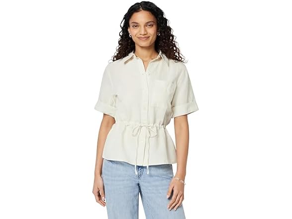 Amazon Essentials Women Relaxed-fit Linen Shirt