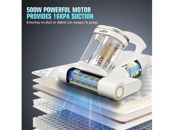 UZK Bed Mattress Handheld Vacuum Cleaner