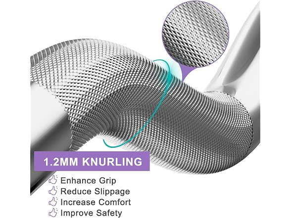 TUYOHW Olympic EZ Curl Bar (XTEZ01)