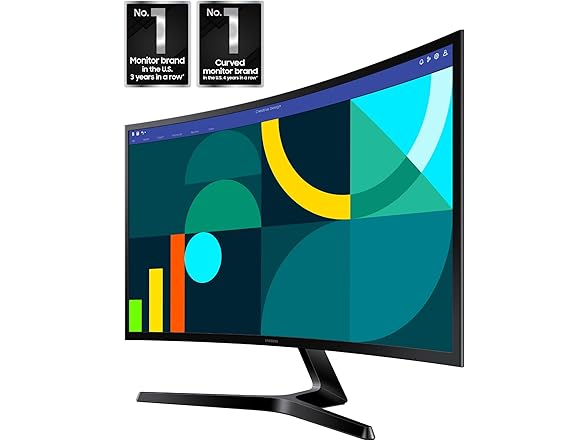 Samsung 27" FHD Curved Monitor | LS27D366GANXZA
