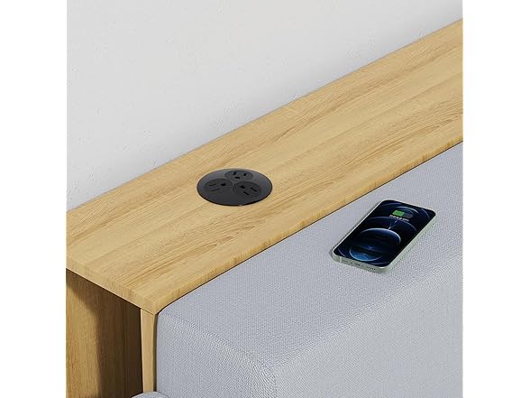 Recessed Power Grommet With 3AC Outlets