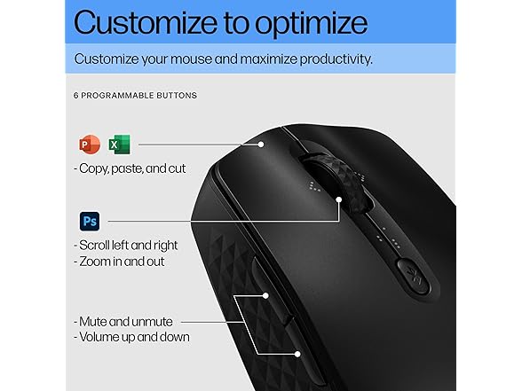 HP 420 Programmable Bluetooth Mouse