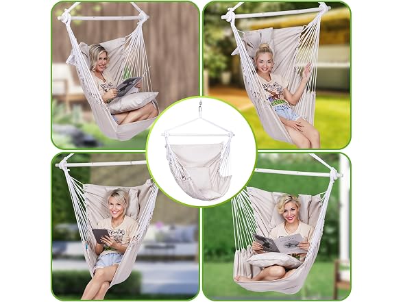 Backyard Expressions Hammock Chair Hanging Rope