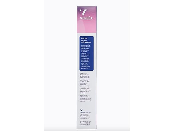 Versea Easy Lab Pregnancy Test, 2 Pack