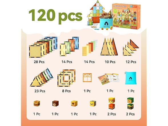 Magnetic Tiles Building Toys