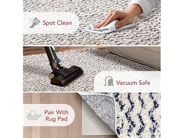 nuLOOM Cuellar Chevron Shag Rug 4x6