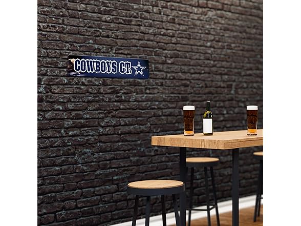 Dallas Cowboys Street Sign Decor