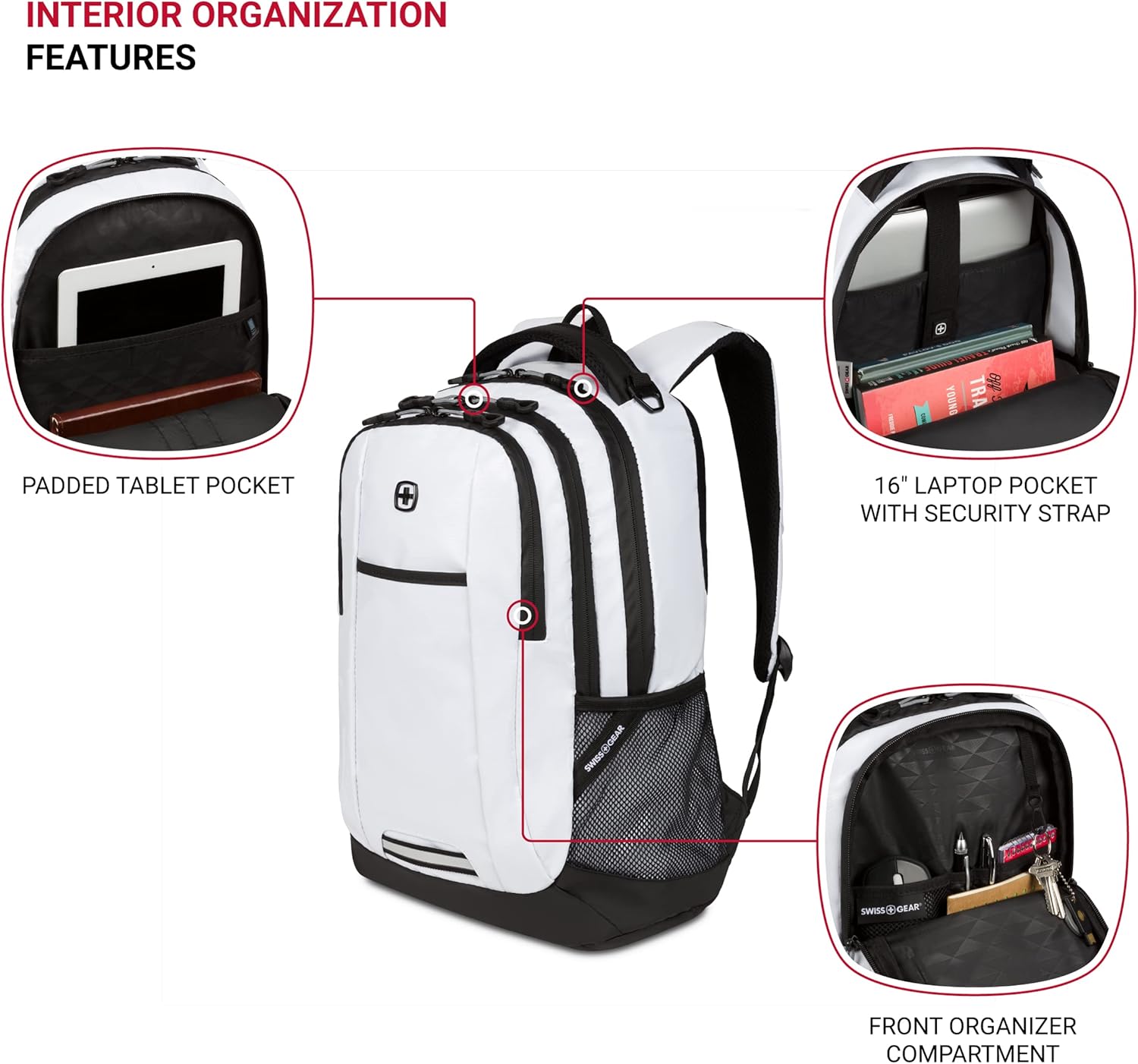 SwissGear Cecil 18" Laptop Pack - Gallery 34