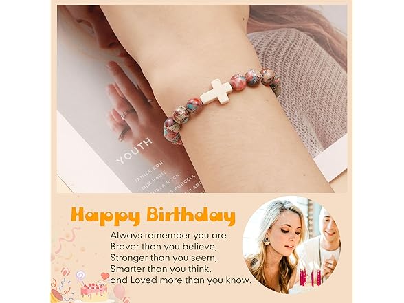 JSJOY Christian Inspirational Bracelet