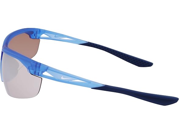 Nike Unisex Matte Polar Sunglasses Blue Blue
