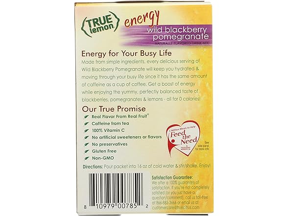 True Lemon Blackberry Drink Mix