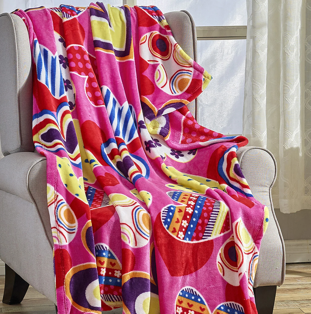 Decorative Micro Plush Throw 50" x 60" - Gallery 26