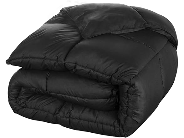 Superior Brushed Solid Reversible Down Alternative Comforter