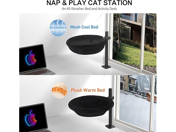 JSLIN Cat Desk Bed