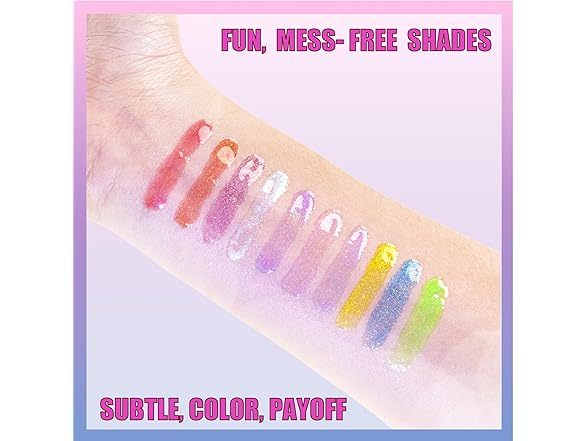 Care Bears 10 Piece Plant Based Lip Gloss