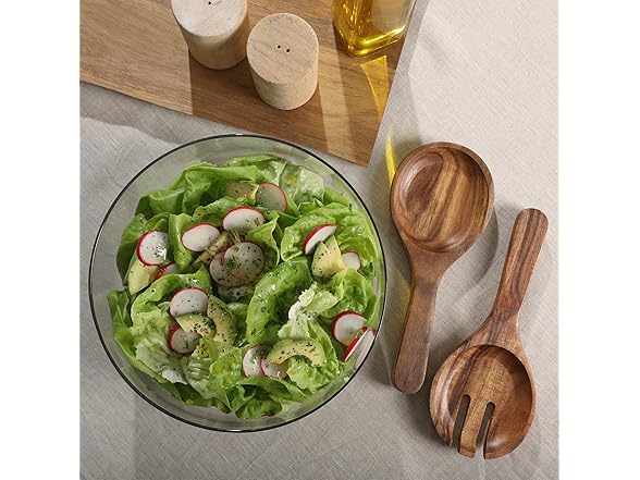 Gibson Elite Gibson Elite Wildgreens Large Glass Salad B