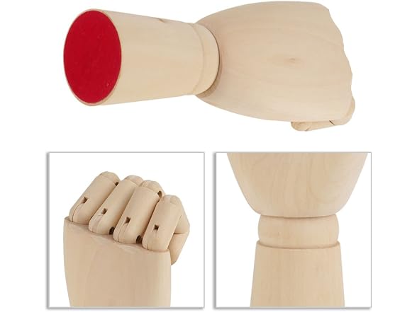 Wooden Hand Model, Mannequin Hand Flexible
