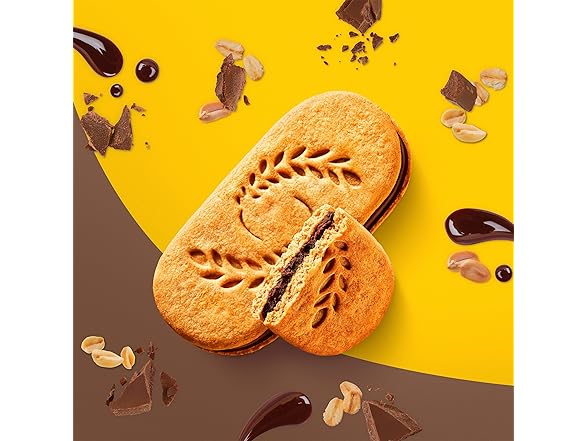 12PK belVita Breakfast Sandwich Dark Chocolate Creme