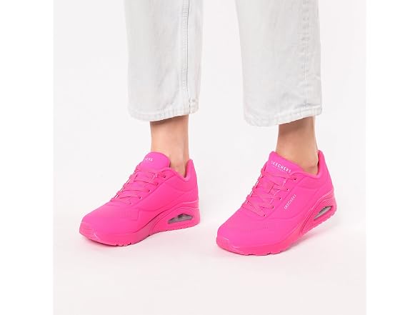 Skechers Women's Uno-Night Shades Sneaker (8 Wide)