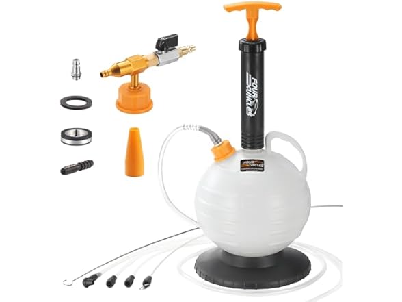 FOUR UNCLES 6L Pneumatic/Manual Oil Extractor Pump