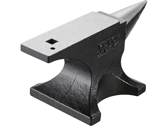 Single Horn Anvil, 55lbs Cast Steel