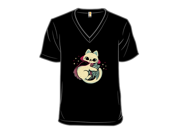 Cute Vampire Cat Bites Bat