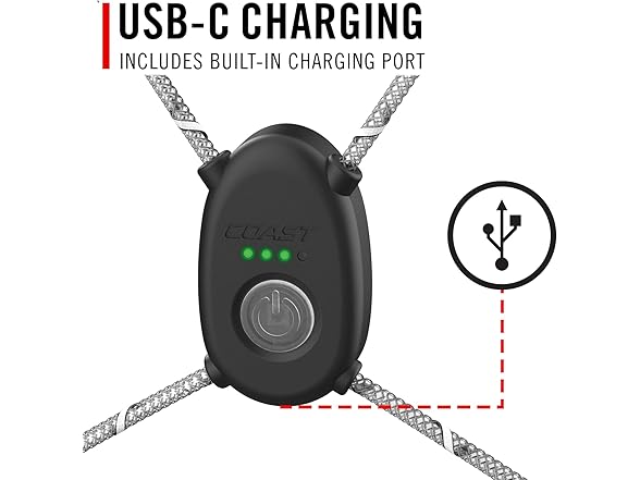 Coast COAST LH150 Rechargeable LED Hi-Vis Lighte